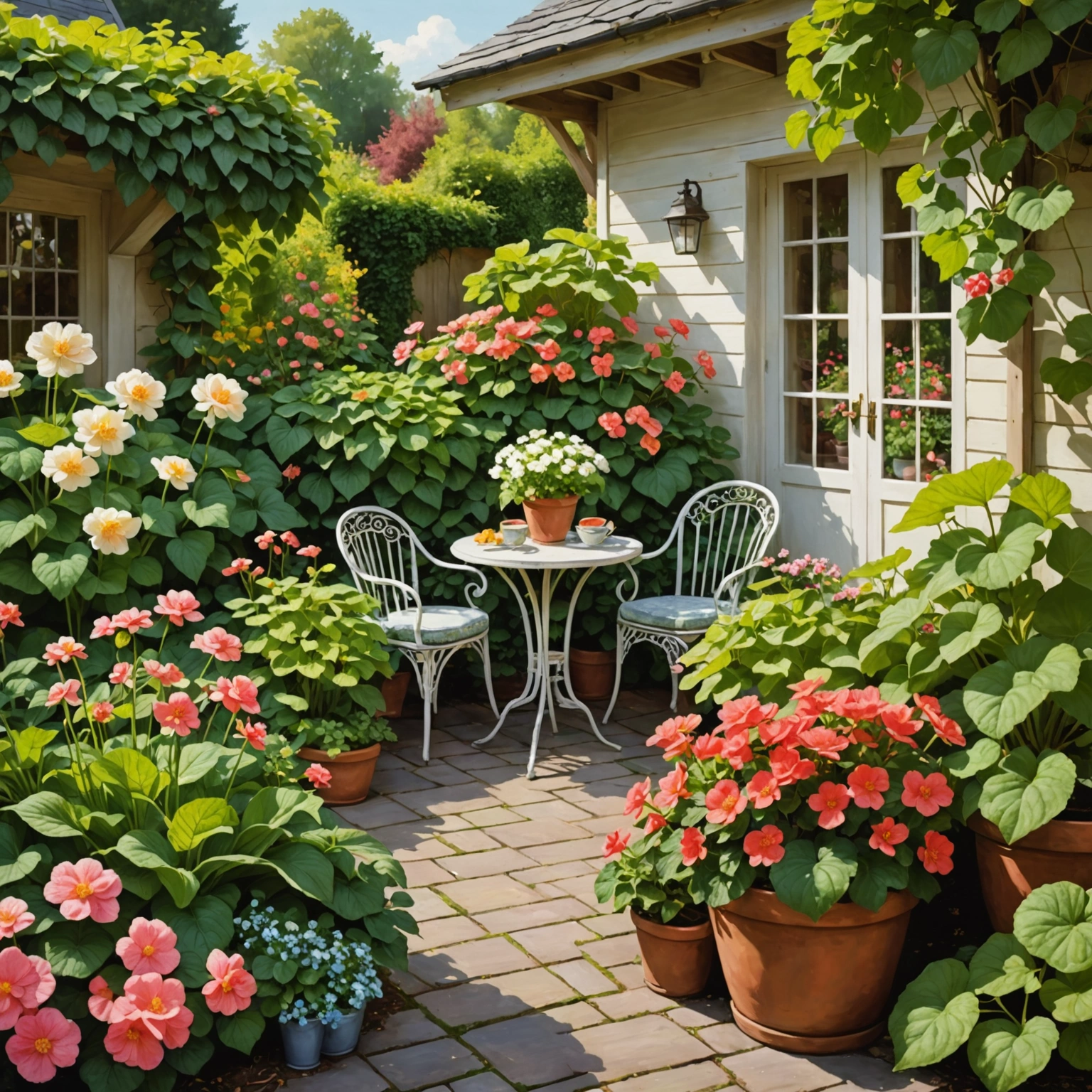 Сад для души: как создать уютное и продуктивное пространство с бегонями и колраби