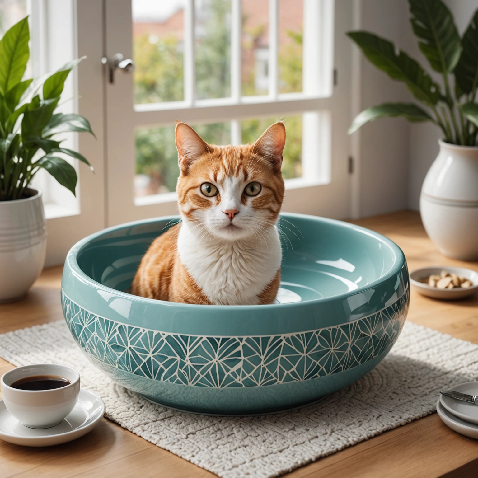 Животные и их комфорт: как правильно выбрать миску для воды вашей кошки