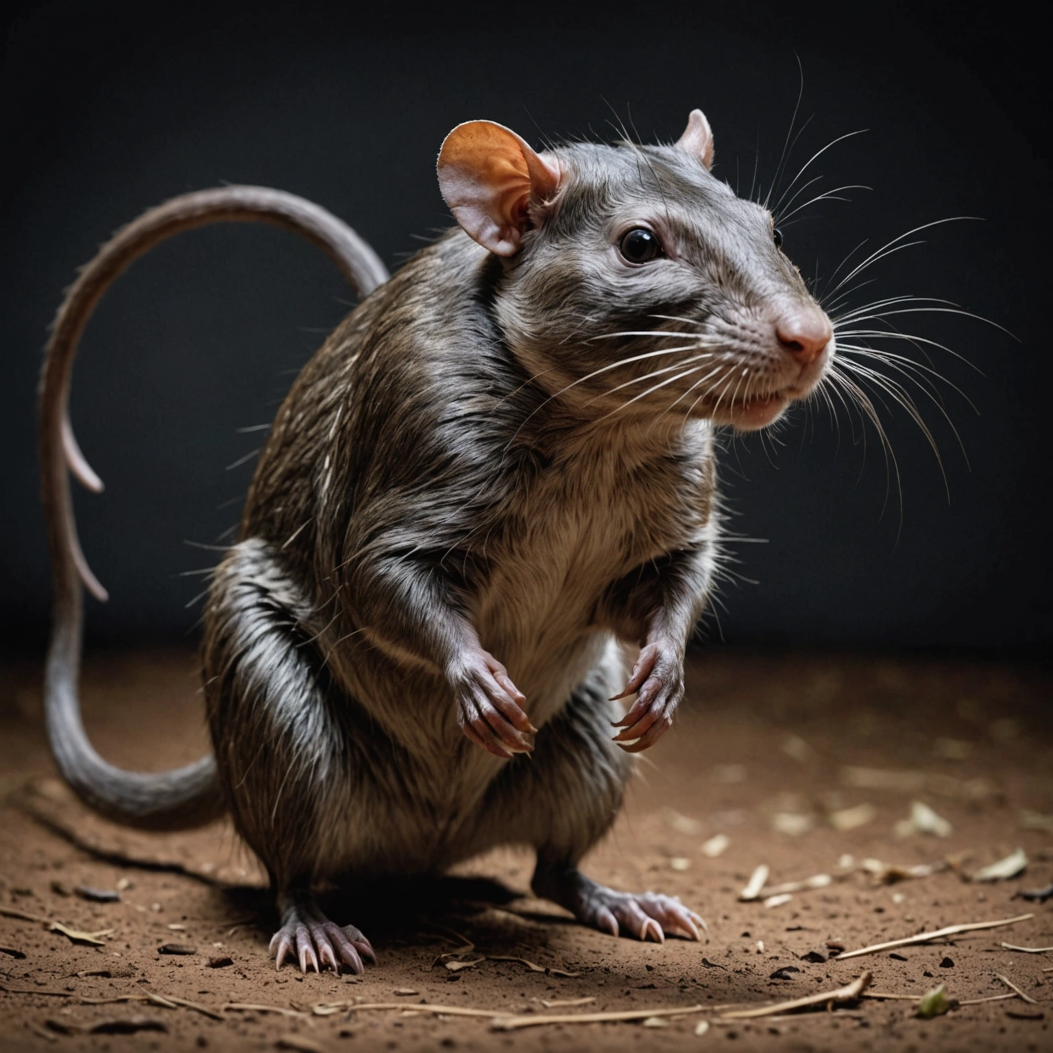 Самые большие домашние крысы: Гамбийская — уникальный выбор для настоящих ценителей