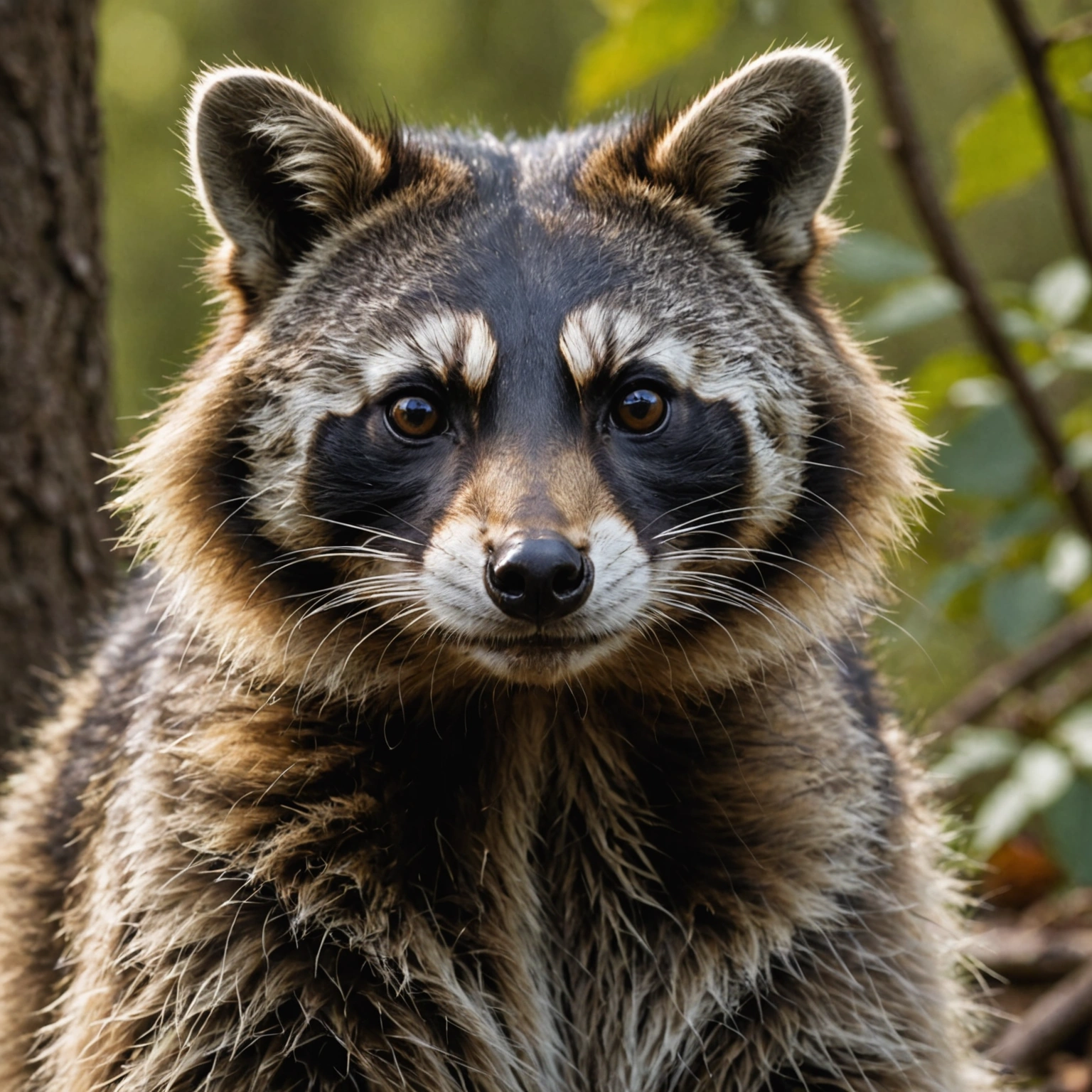 Самые большие домашние еноты: Полоскун и особенности их содержания