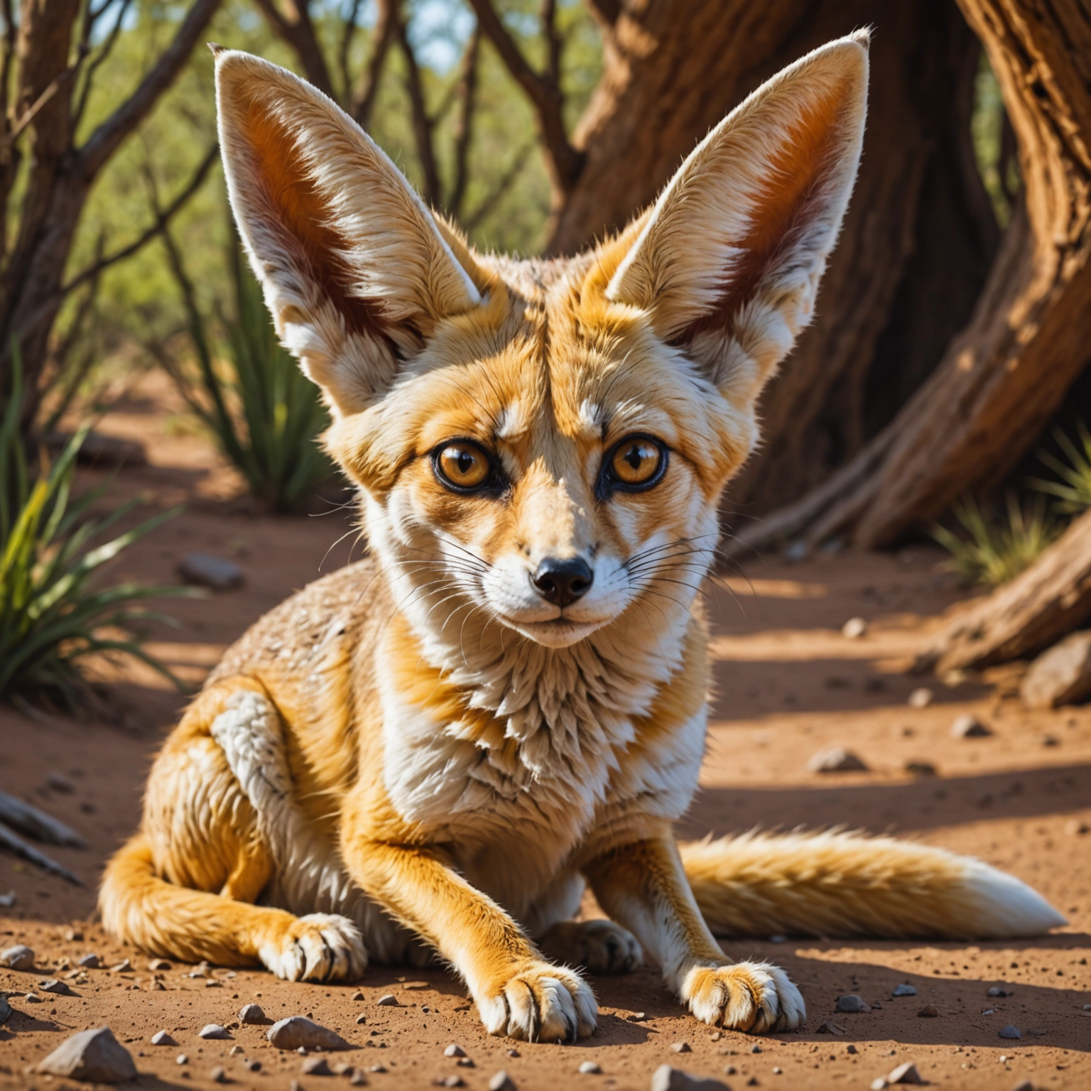 Самые большие домашние фенеки: Лисичка фенек как уникальный питомец