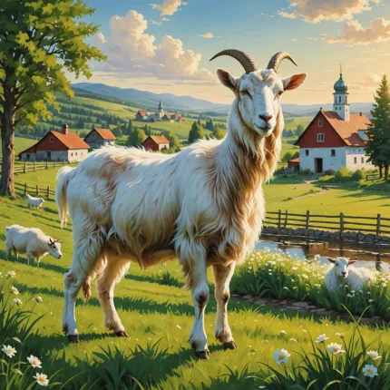 Самые красивые козы: Ангорская и камерунская — очарование и уникальность в мире коз