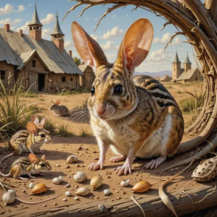 Самые большие домашние тушканчики России: знакомство с Большим тушканчиком